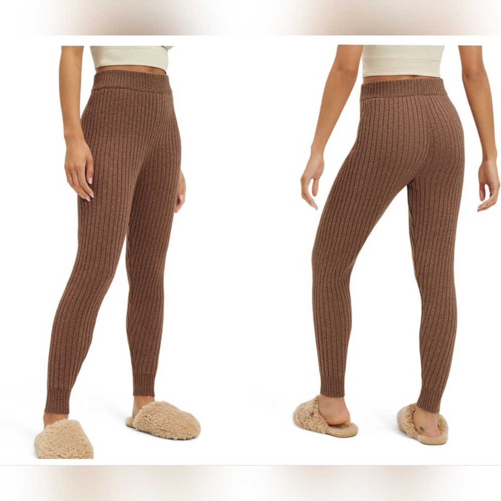 UGG Jennah Wool Blend Sweater Knit Lounge Leggings Medium
